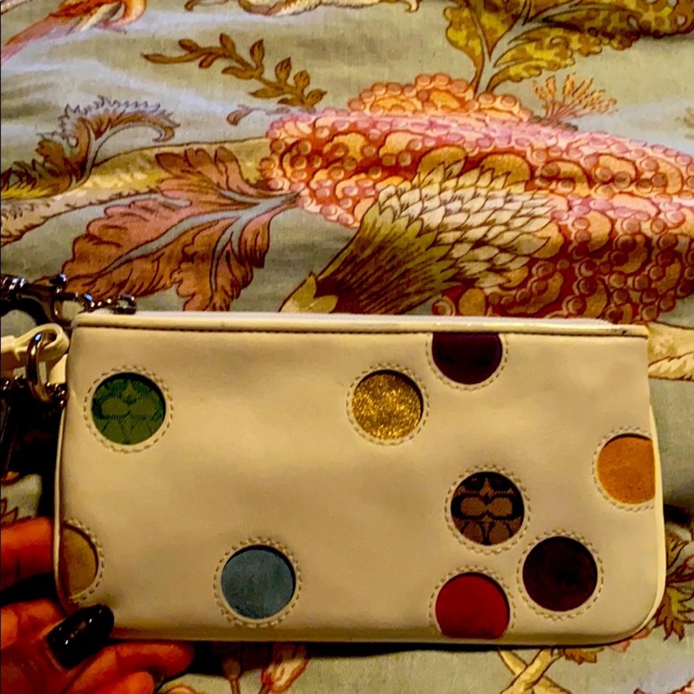 SPECIAL EDITION COACH Wristlet!